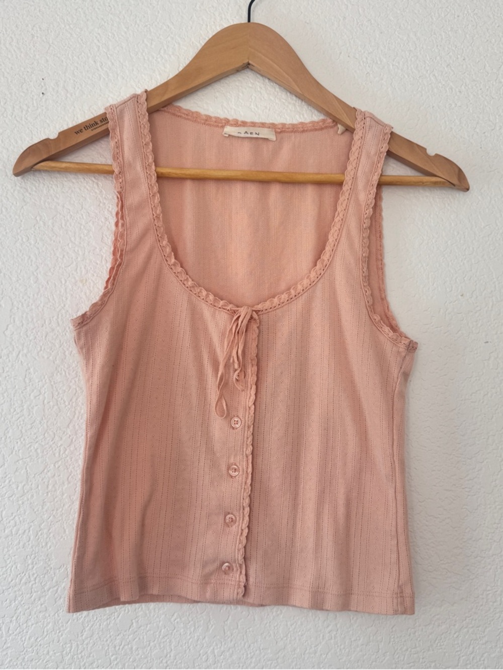 Doen Lois Pointelle Top size Medium